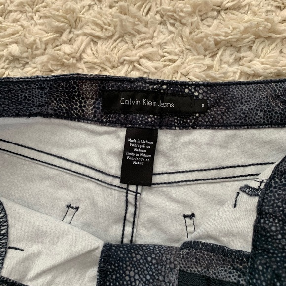 Calvin Klein snakeskin jeans - Picture 4 of 9